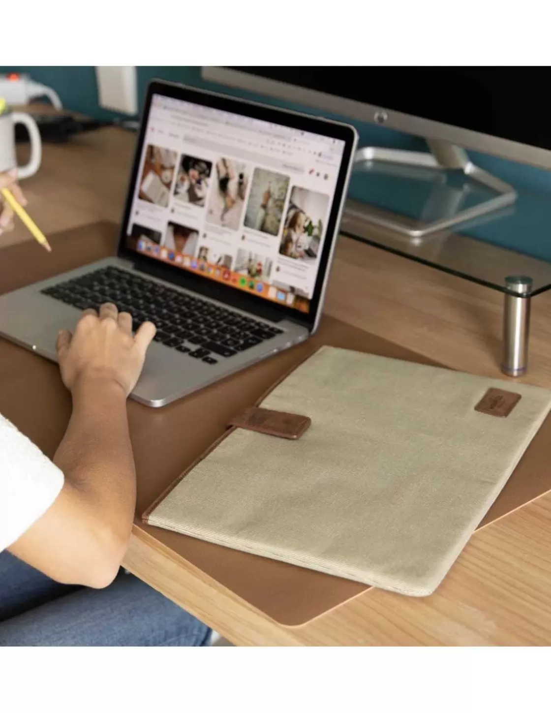 MONPIEL Other Accessories^15" Laptop Sleeve Beige
