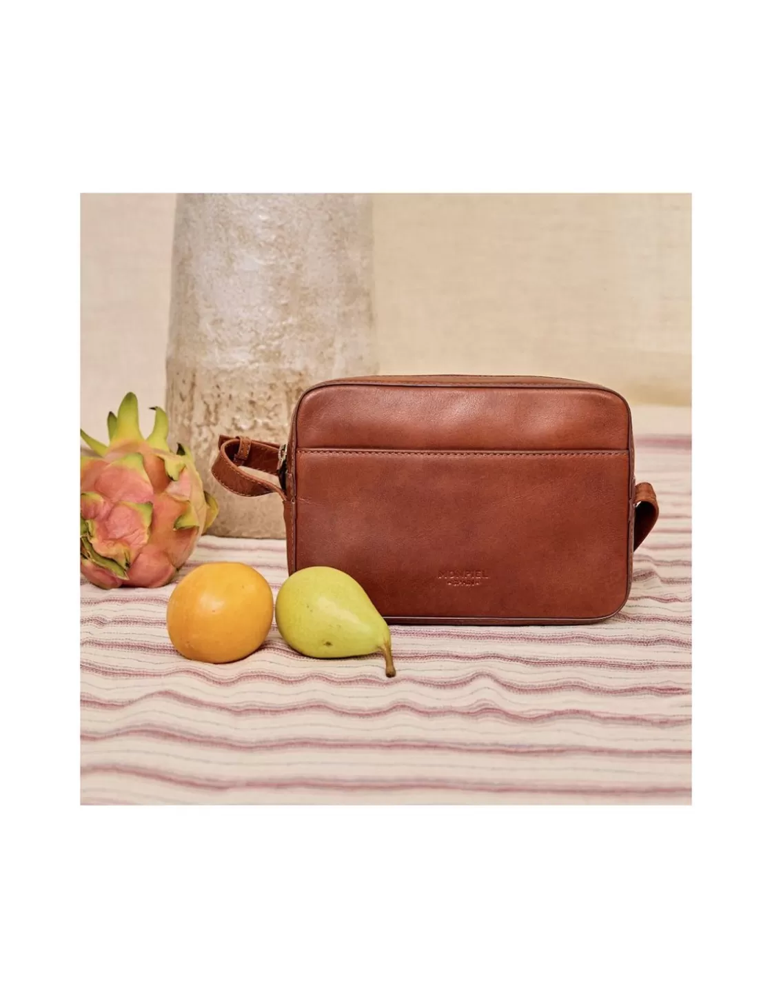 MONPIEL Women'S Leather Bag^Basic Shoulder Bag Leather