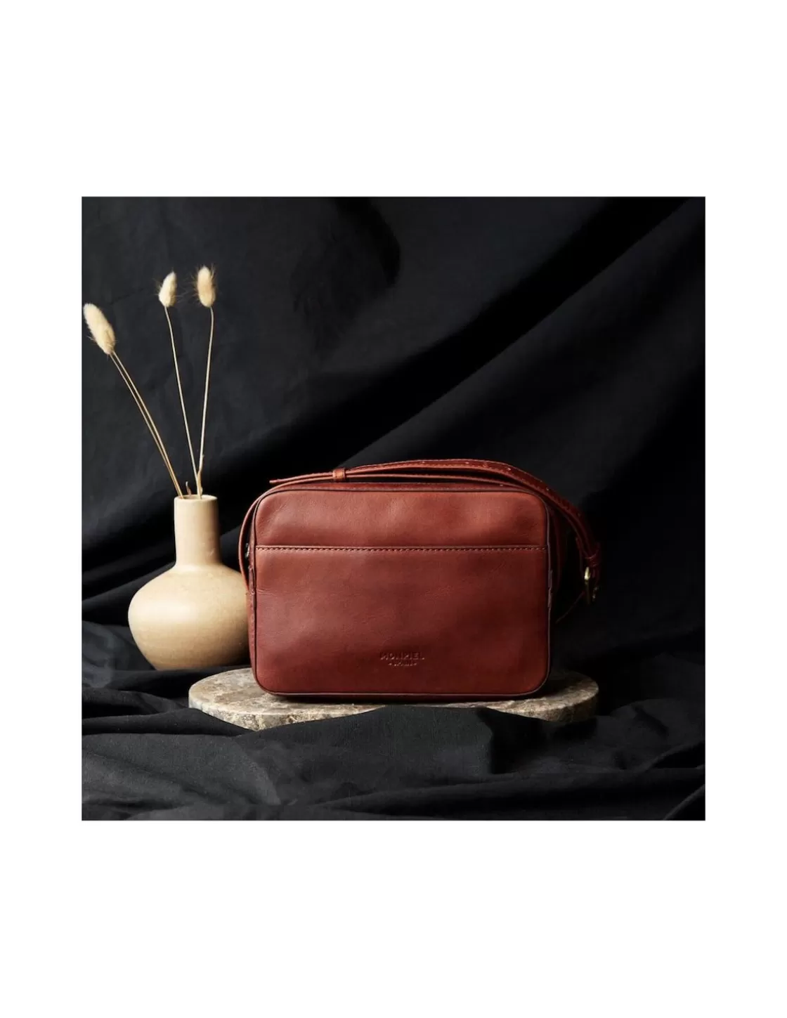 MONPIEL Women'S Leather Bag^Basic Shoulder Bag Leather