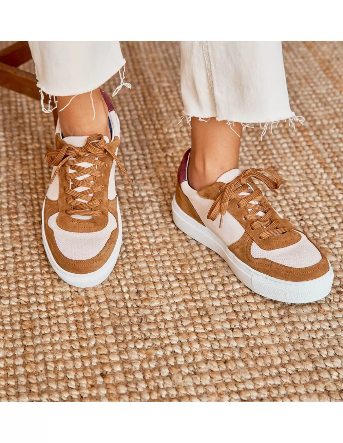 MONPIEL Leather Sneakers For Women^Cosmo Sneakers Leather