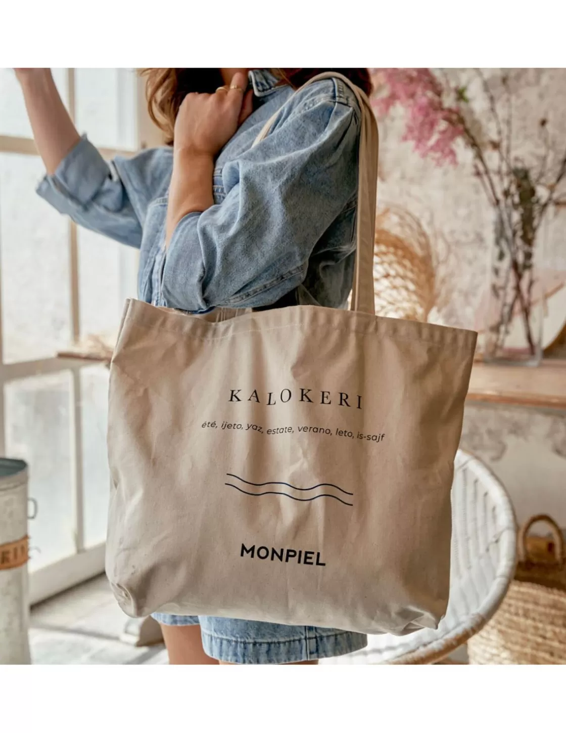 MONPIEL Other Accessories^Cotton Bag 100% Kalokeri Bone