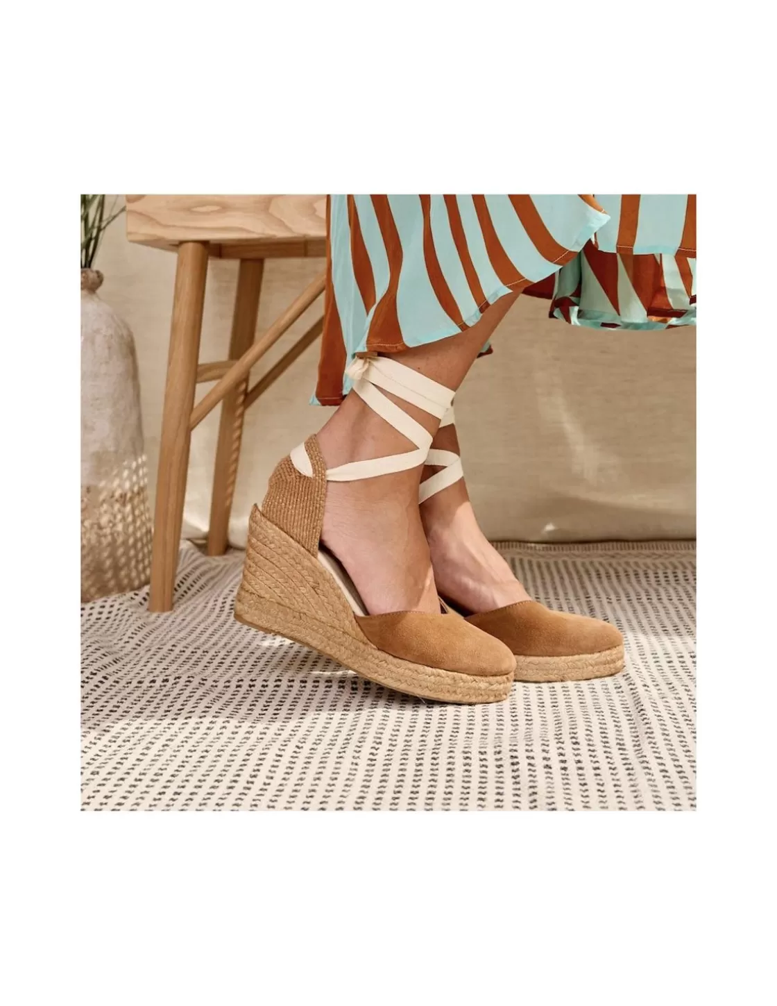 MONPIEL Espadrille^Elba Wedge Espadrille