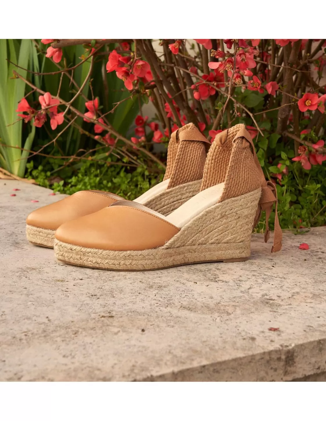 MONPIEL Espadrille^Elba Wedge Espadrille Camel