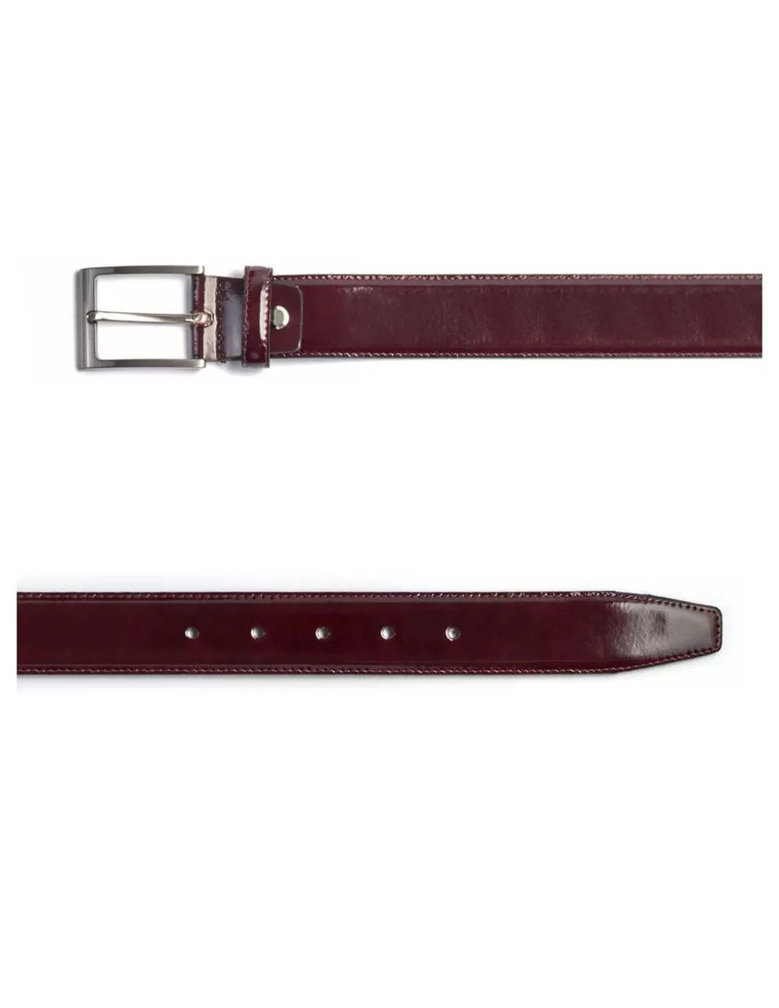 MONPIEL Men'S Leather Belts^Leather Belt Castellano Maroon
