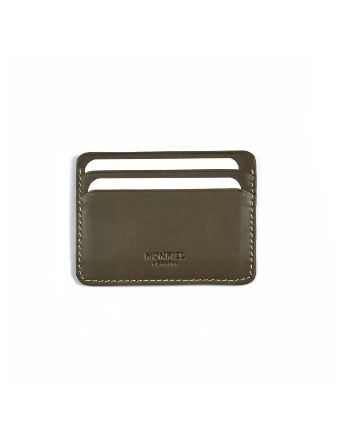 MONPIEL Leather Card Holders^Leather Card Holder Mini Green