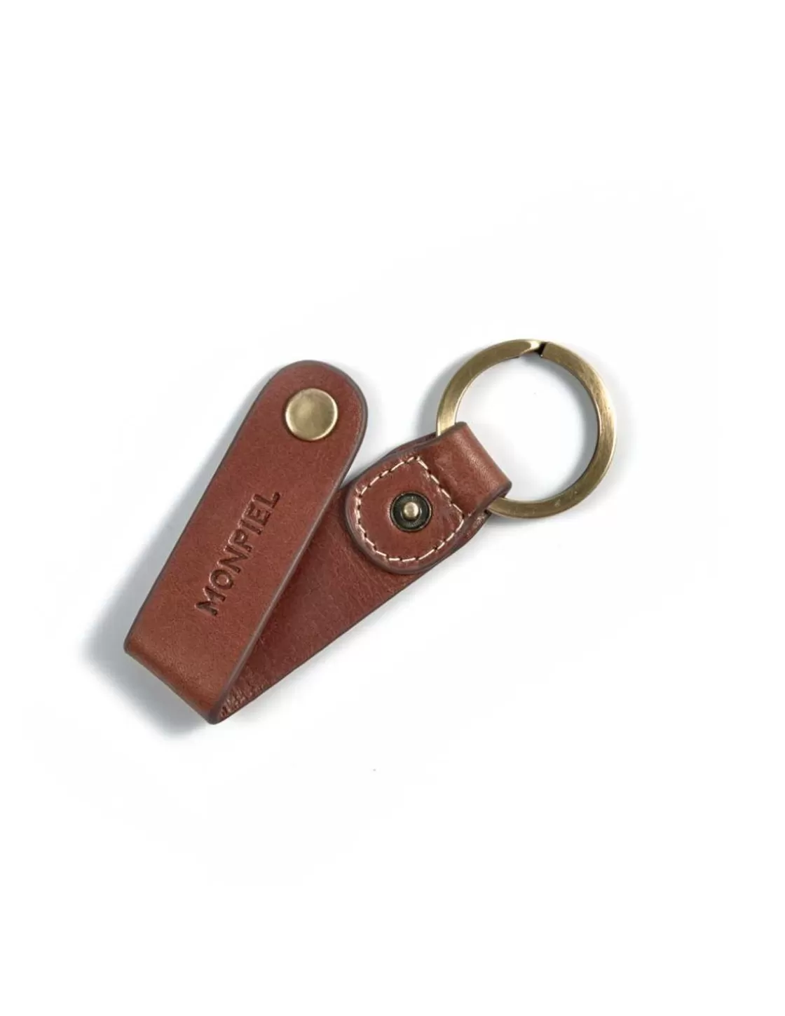 MONPIEL Men'S Leather Keyrings^Leather Keyring Hunter Havana