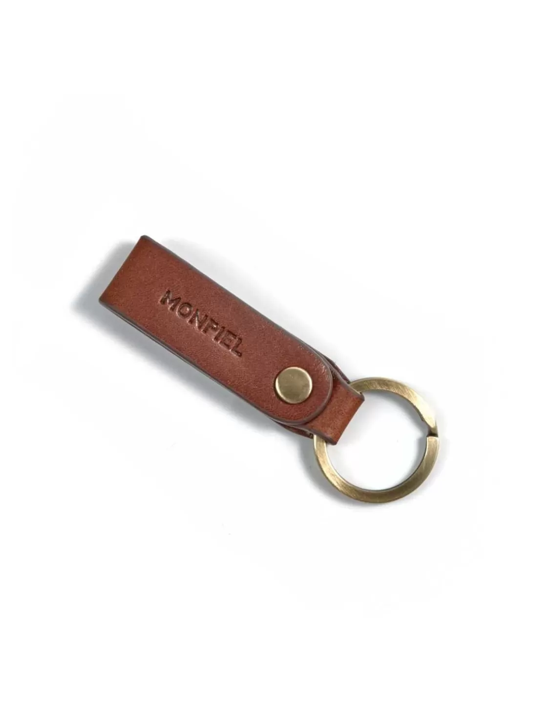 MONPIEL Men'S Leather Keyrings^Leather Keyring Hunter Havana