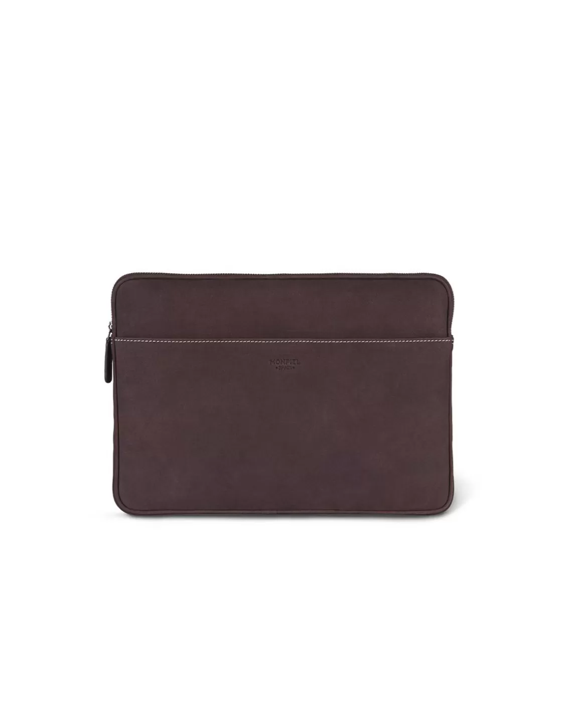 MONPIEL Other Accessories^Leather Laptop Sleeve 13" & 14" Brown