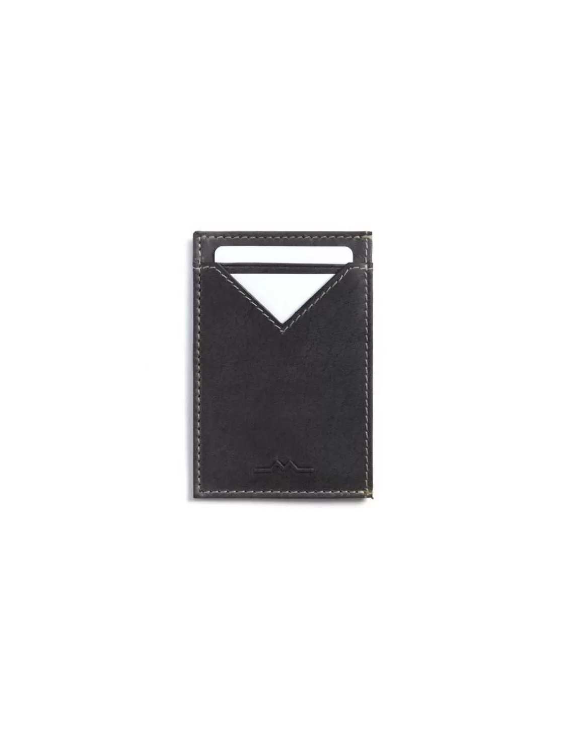 MONPIEL Leather Card Holders^Leather Man Card Holder Slim Blue