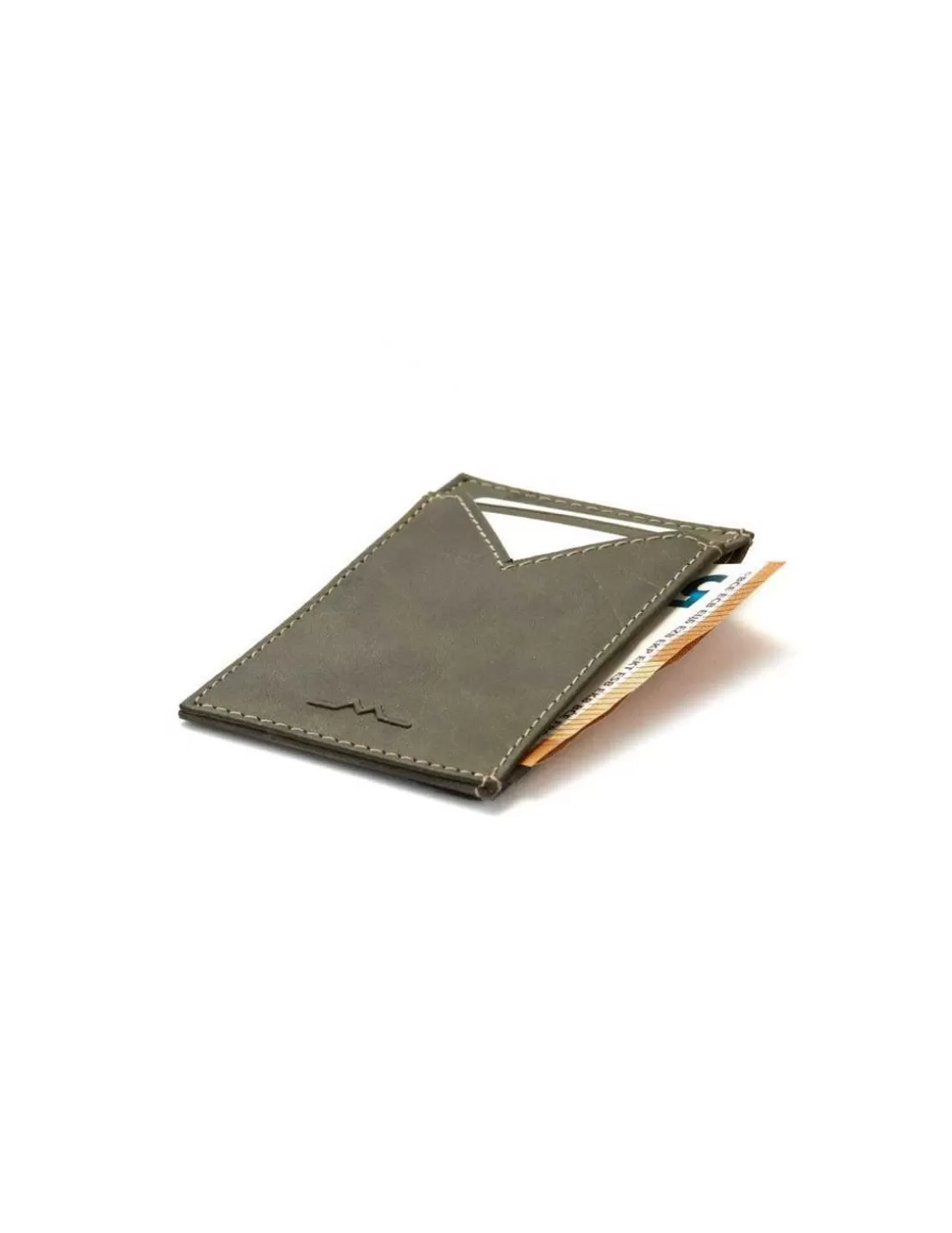 MONPIEL Leather Card Holders^Leather Man Card Holder Slim Green