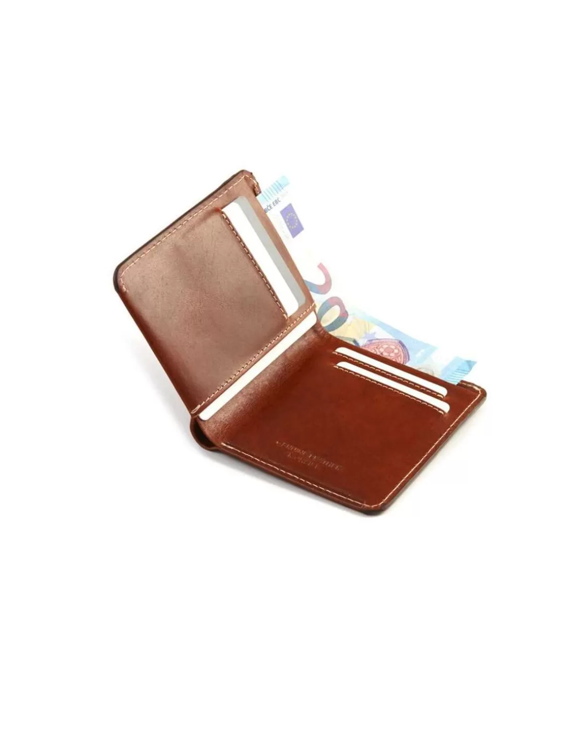 MONPIEL Men'S Leather Wallets^Leather Small Men'S Wallet Mini Havana
