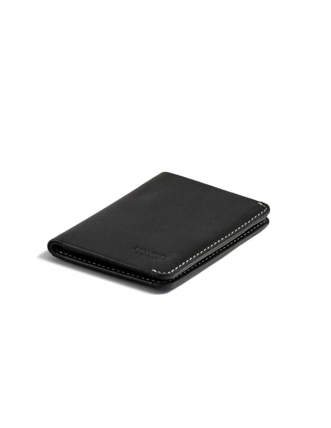 MONPIEL Men'S Leather Wallets^Leather Small Men'S Wallet Mini Black