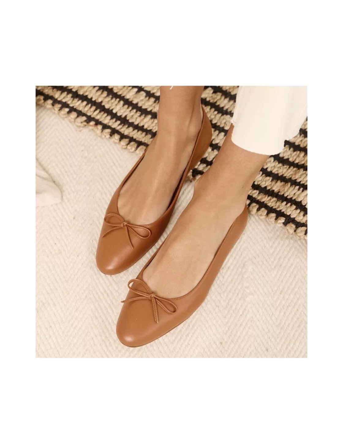 MONPIEL Ballet Flats Woman^Manolita Pointed Toe Ballet Flat Leather