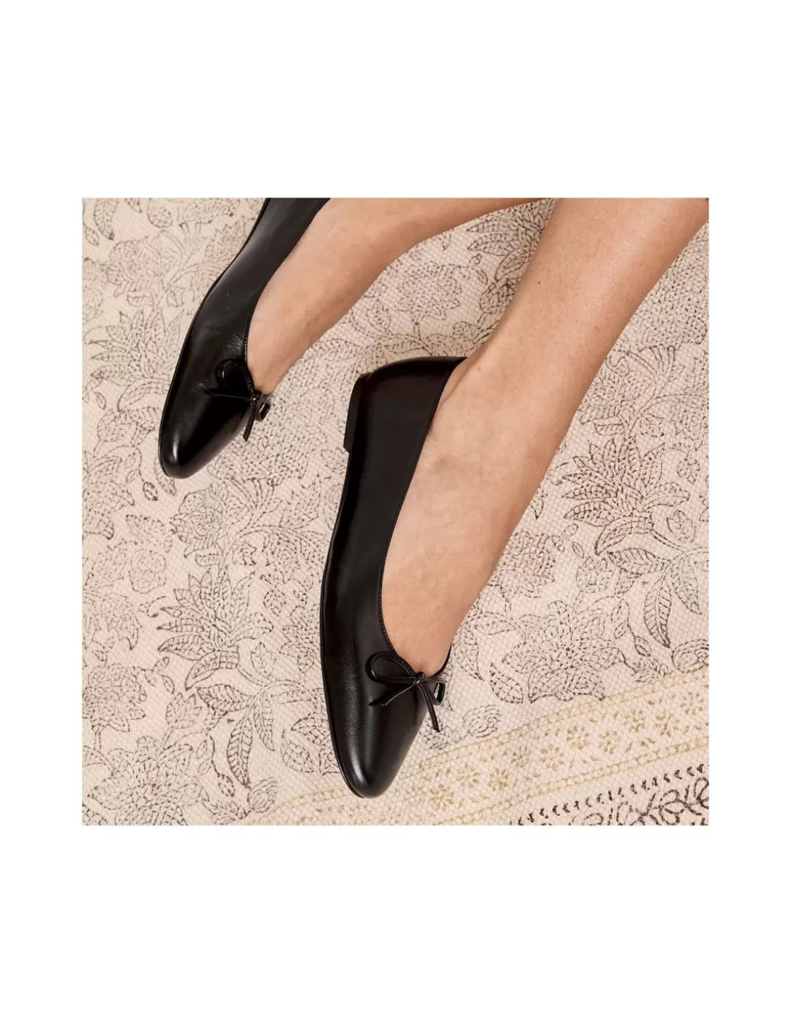 MONPIEL Ballet Flats Woman^Manolita Pointed Toe Ballet Flat Black