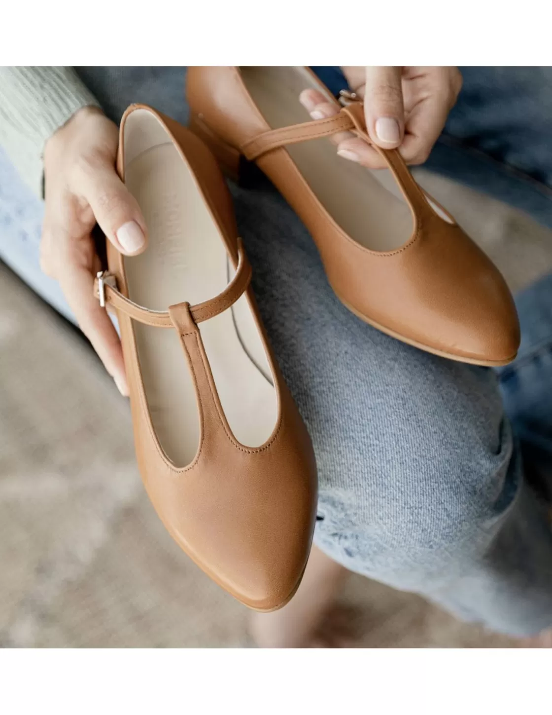 MONPIEL Woman Mary Jane Shoes^Mary Jane Shoes Marieta Leather