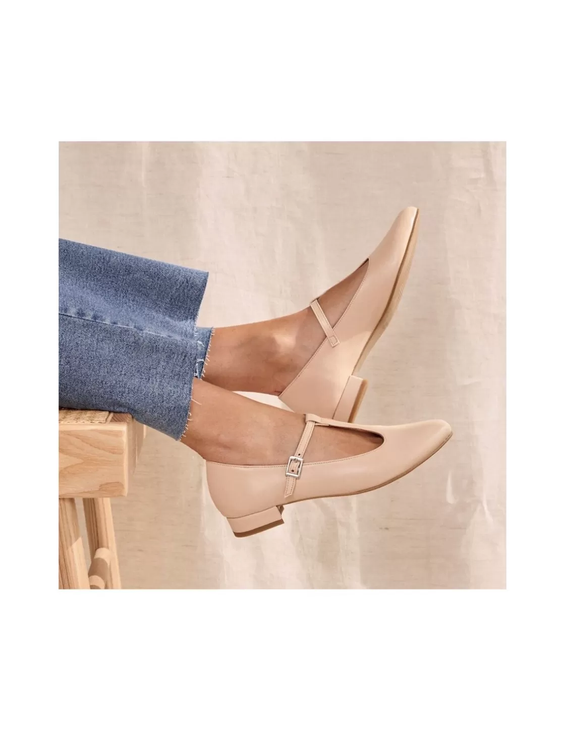 MONPIEL Woman Mary Jane Shoes^Mary Jane Shoes Marieta Beige