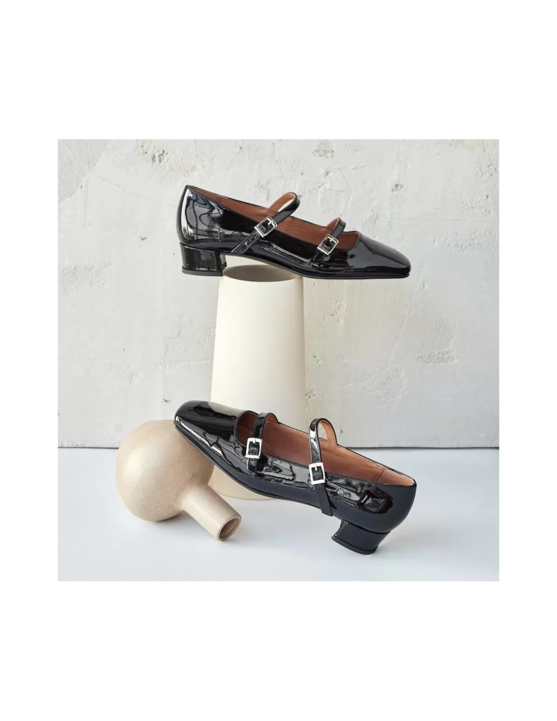MONPIEL Woman Mary Jane Shoes^Mary Janes Lolina Patent Leather Black