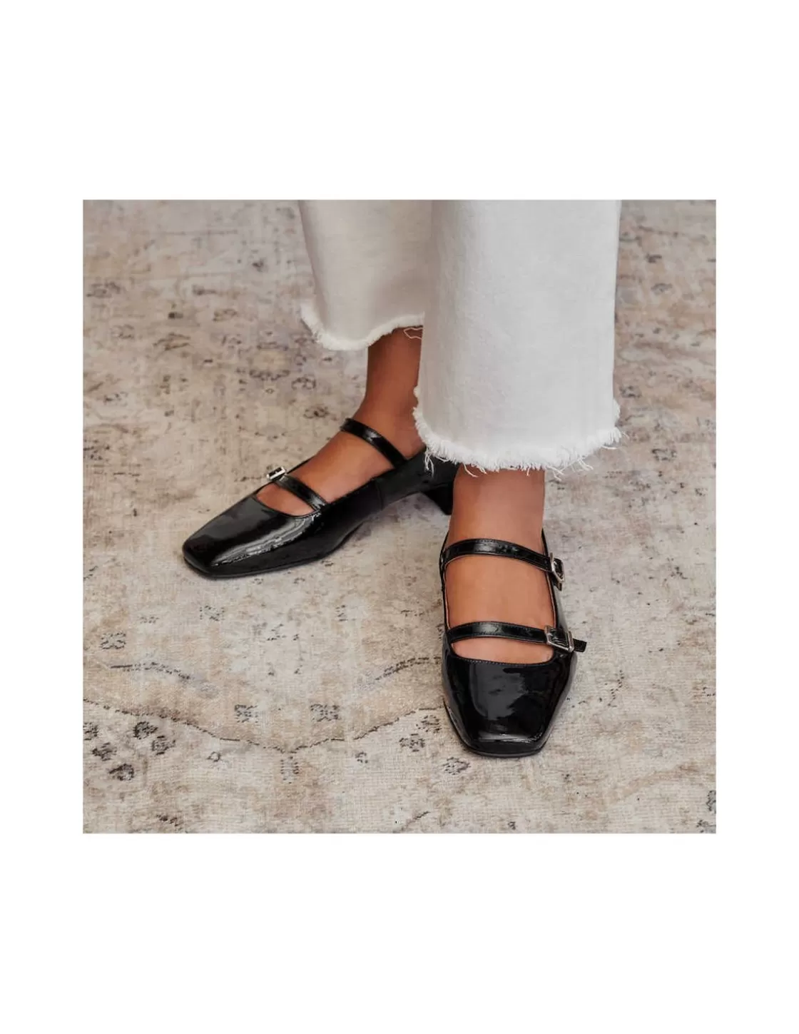 MONPIEL Woman Mary Jane Shoes^Mary Janes Lolina Patent Leather Black