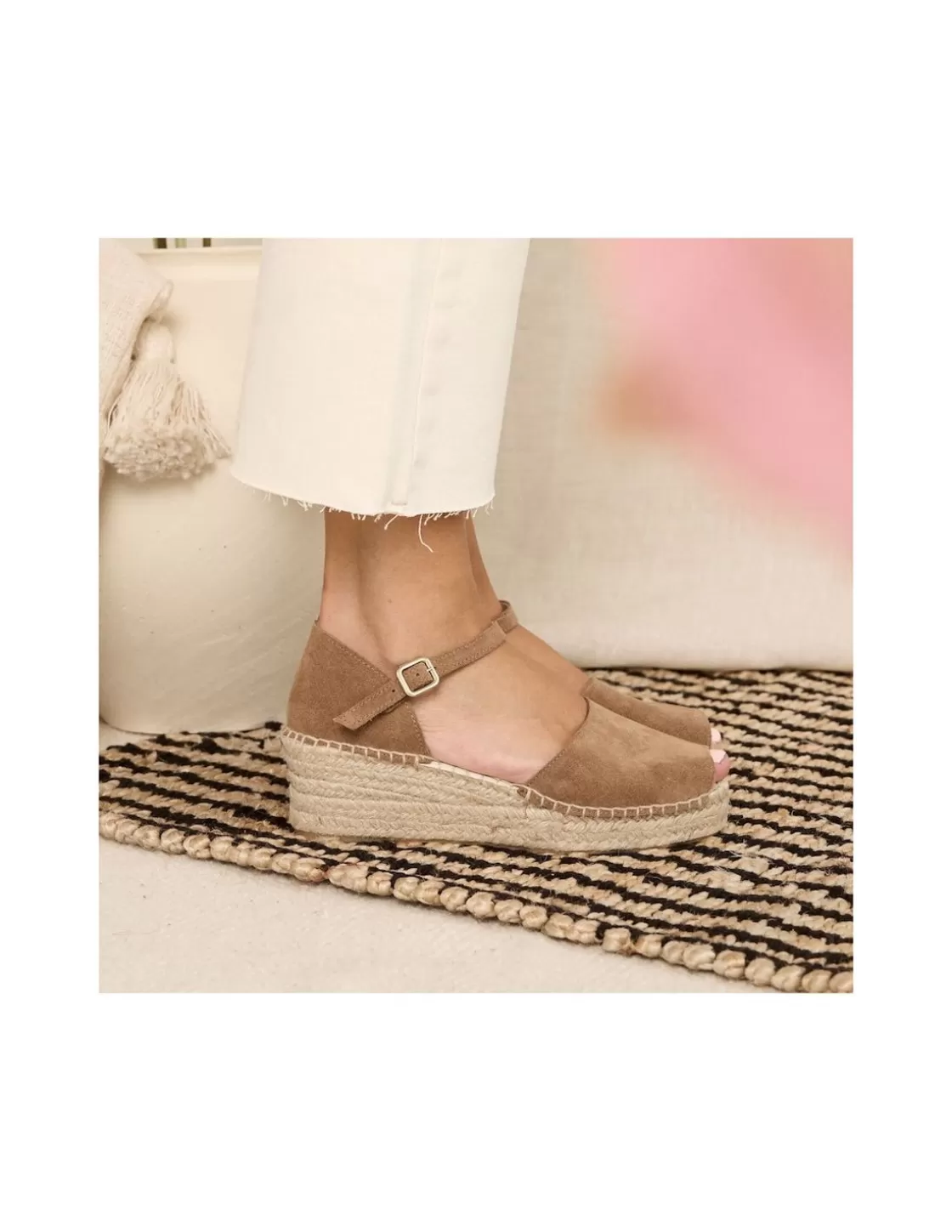 MONPIEL Espadrille^Menorca Mid-Wedge Espadrille