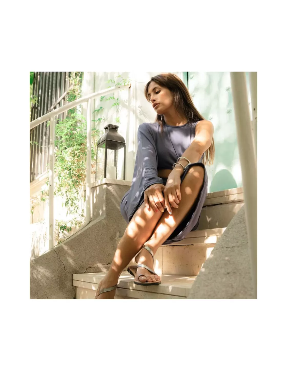 MONPIEL Women Leather Sandals^Milos Strappy Leather Sandal