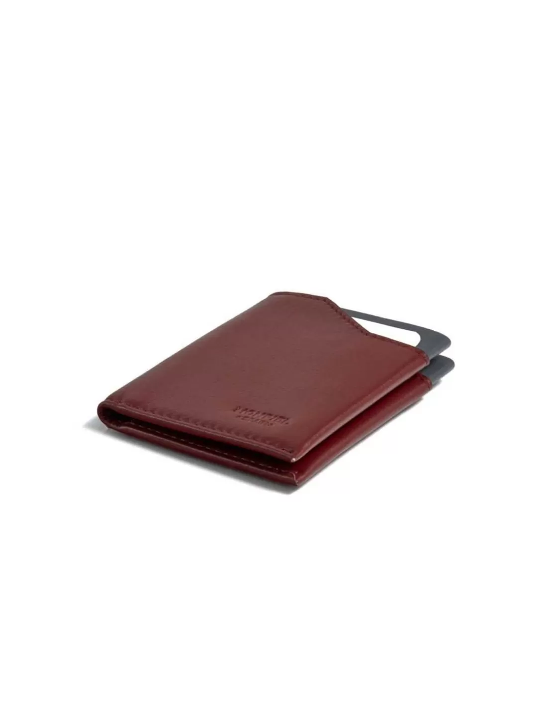 MONPIEL Men'S Leather Wallets^Pocket Wallet Burgundy