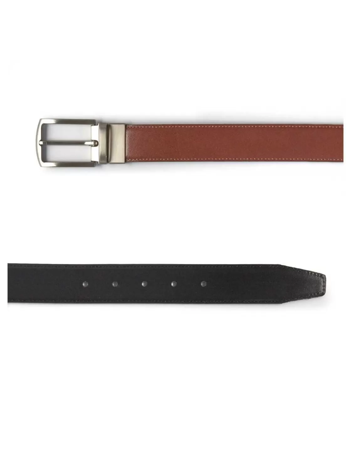 MONPIEL Men'S Leather Belts^Reversible Belt Man