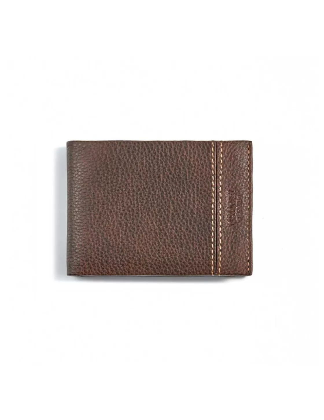 MONPIEL Men'S Leather Wallets^Small American With Two Tone Purse Brown