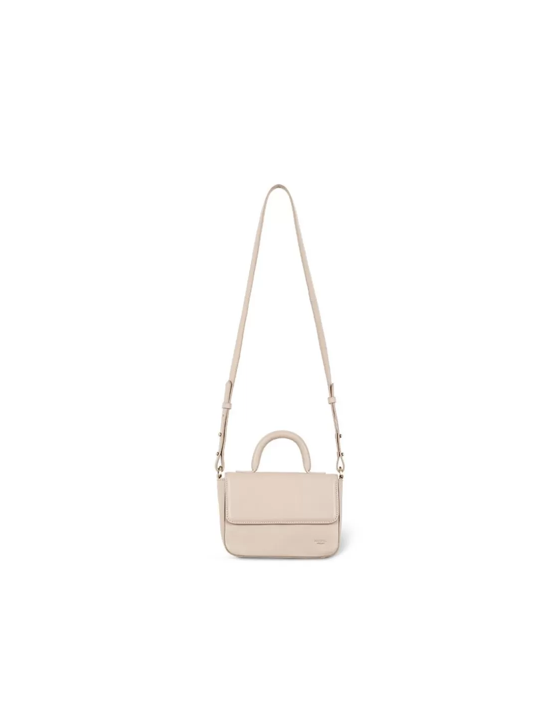 MONPIEL Women'S Leather Bag^Small Armored Leather Bag Beige