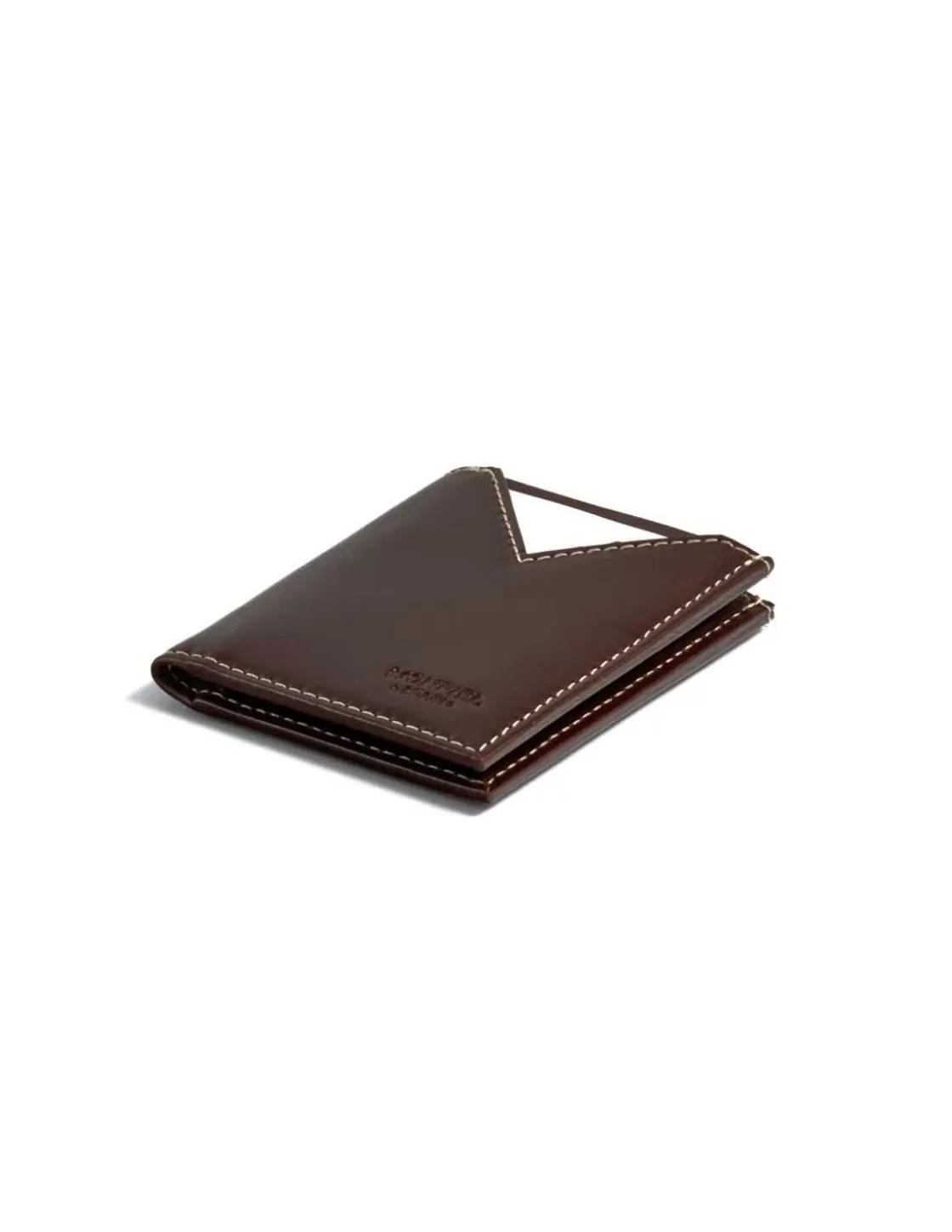 MONPIEL Men'S Leather Wallets^Small Men'S Wallet Slim Brown