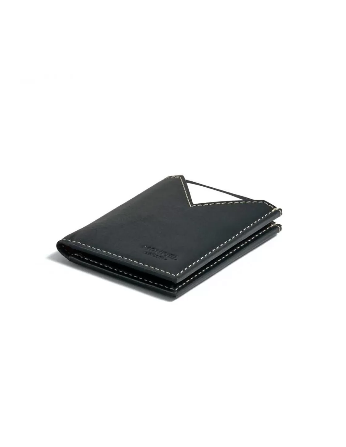 MONPIEL Men'S Leather Wallets^Small Men'S Wallet Slim Blue