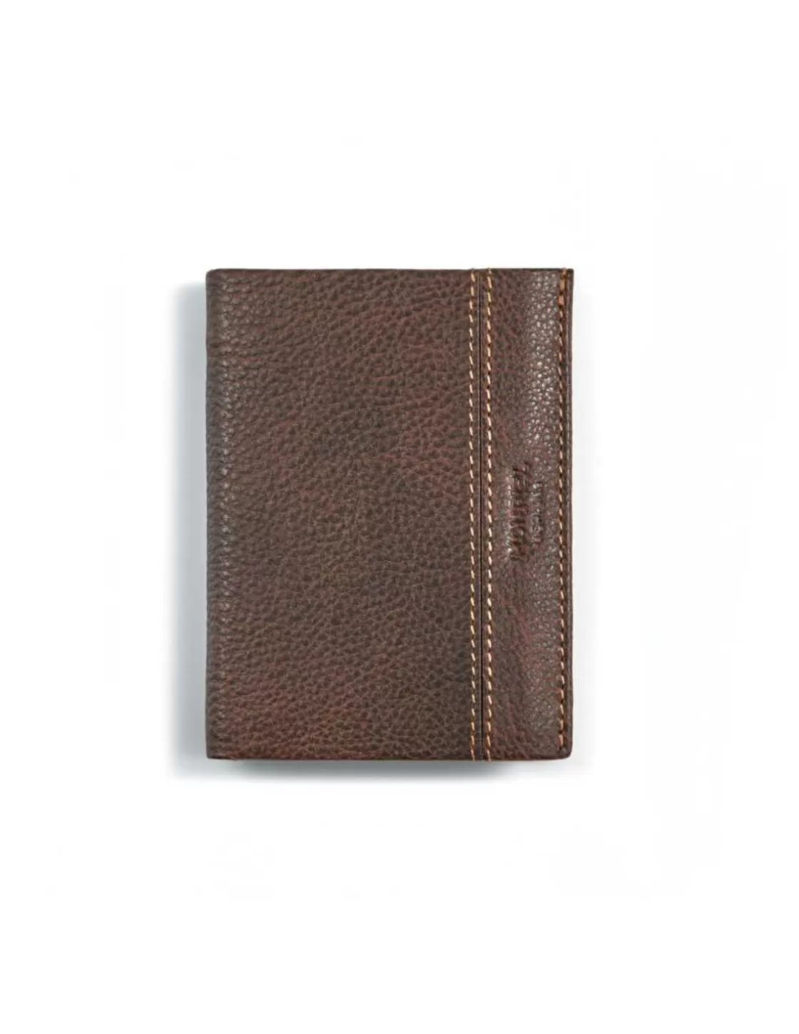MONPIEL Men'S Leather Wallets^Wallet With Purse Inside Two Tones Brown