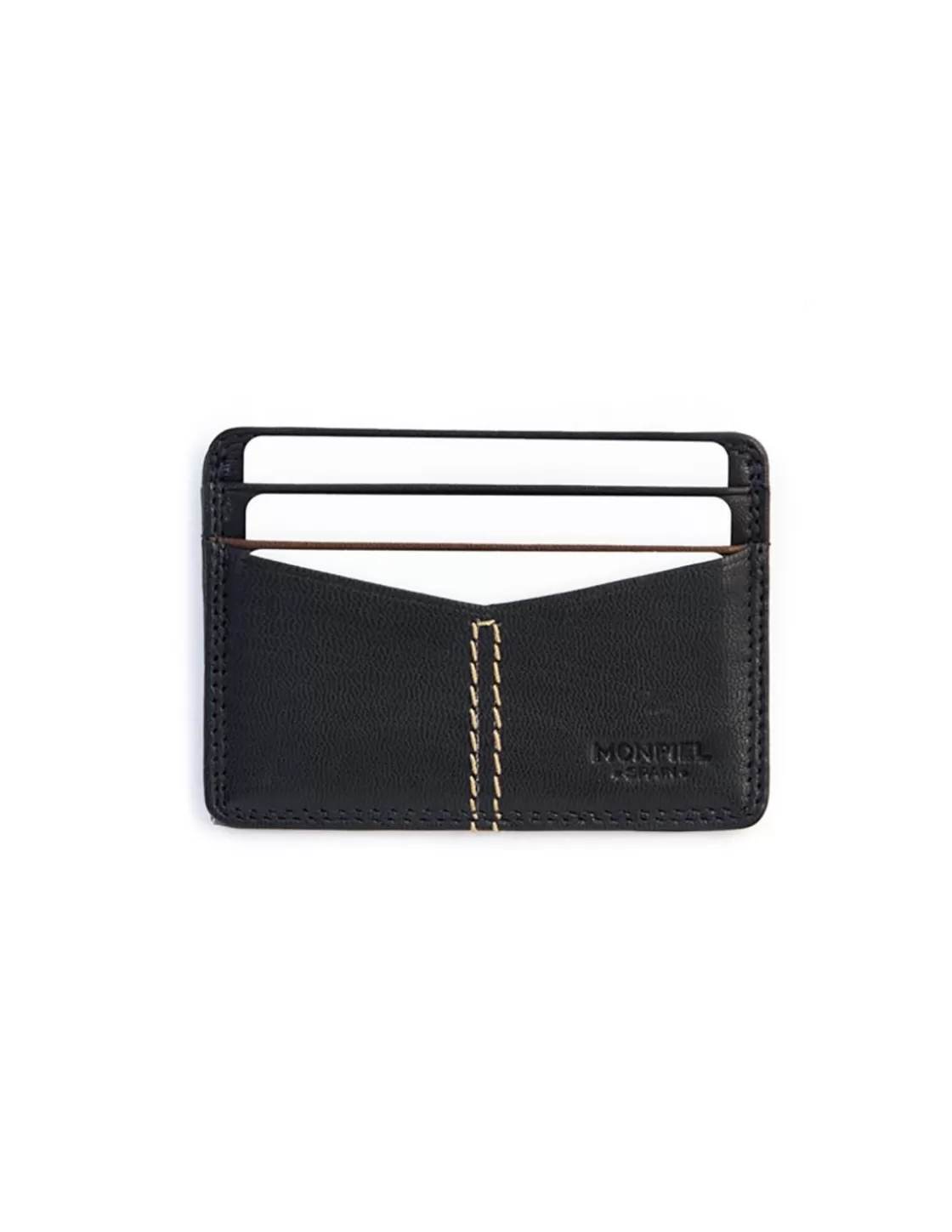 MONPIEL Leather Card Holders^Western Leather Card Holder Navy